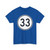 Iowa 33 1950 (Iowa) (Road Sign) T-Shirt