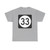 Iowa 33 (Iowa) (Road Sign) T-Shirt