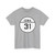 Iowa 31 1926 (Iowa) (Road Sign) T-Shirt