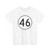 Iowa 46 1948 (Iowa) (Road Sign) T-Shirt