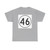 Iowa 46 1948 (Iowa) (Road Sign) T-Shirt