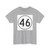 Iowa 46 1948 (Iowa) (Road Sign) T-Shirt