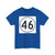 Iowa 46 1948 (Iowa) (Road Sign) T-Shirt