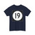 Iowa 19 (Iowa) (Road Sign) T-Shirt