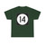 Iowa 14 (Iowa) (Road Sign) T-Shirt