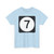 Iowa 7 (Iowa) (Road Sign) T-Shirt