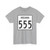 Indiana 555 1955 (Indiana) (Road Sign) T-Shirt