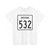 Indiana 532 1955 (Indiana) (Road Sign) T-Shirt