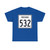 Indiana 532 1955 (Indiana) (Road Sign) T-Shirt