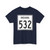 Indiana 532 1955 (Indiana) (Road Sign) T-Shirt