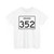 Indiana 352 (Indiana) (Road Sign) T-Shirt