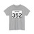 Indiana 352 (Indiana) (Road Sign) T-Shirt