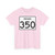 Indiana 350 (Indiana) (Road Sign) T-Shirt