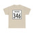 Indiana 346 1955 (Indiana) (Road Sign) T-Shirt