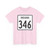 Indiana 346 1955 (Indiana) (Road Sign) T-Shirt