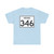 Indiana 346 (Indiana) (Road Sign) T-Shirt