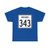 Indiana 343 1955 (Indiana) (Road Sign) T-Shirt