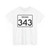 Indiana 343 (Indiana) (Road Sign) T-Shirt