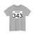 Indiana 343 (Indiana) (Road Sign) T-Shirt