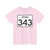 Indiana 343 (Indiana) (Road Sign) T-Shirt