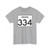 Indiana 334 (Indiana) (Road Sign) T-Shirt