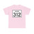 Indiana 312 (Indiana) (Road Sign) T-Shirt