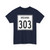 Indiana 303 1955 (Indiana) (Road Sign) T-Shirt
