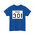 Indiana 301 (Indiana) (Road Sign) T-Shirt