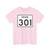 Indiana 301 (Indiana) (Road Sign) T-Shirt