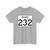 Indiana 232 (Indiana) (Road Sign) T-Shirt
