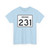 Indiana 231 (Indiana) (Road Sign) T-Shirt