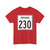 Indiana 230 1955 (Indiana) (Road Sign) T-Shirt