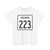 Indiana 223 1955 (Indiana) (Road Sign) T-Shirt