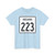 Indiana 223 1955 (Indiana) (Road Sign) T-Shirt