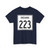 Indiana 223 1955 (Indiana) (Road Sign) T-Shirt