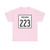 Indiana 223 1955 (Indiana) (Road Sign) T-Shirt
