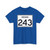 Indiana 243 (Indiana) (Road Sign) T-Shirt