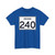 Indiana 240 (Indiana) (Road Sign) T-Shirt