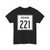 Indiana 221 1955 (Indiana) (Road Sign) T-Shirt