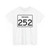 Indiana 252 (Indiana) (Road Sign) T-Shirt