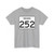 Indiana 252 (Indiana) (Road Sign) T-Shirt