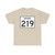 Indiana 219 (Indiana) (Road Sign) T-Shirt