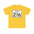 Indiana 216 (Indiana) (Road Sign) T-Shirt