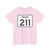 Indiana 211 (Indiana) (Road Sign) T-Shirt