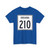 Indiana 210 1955 (Indiana) (Road Sign) T-Shirt