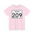Indiana 209 (Indiana) (Road Sign) T-Shirt