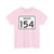 Indiana 154 (Indiana) (Road Sign) T-Shirt