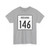 Indiana 146 1955 (Indiana) (Road Sign) T-Shirt