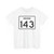 Indiana 143 (Indiana) (Road Sign) T-Shirt