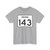 Indiana 143 (Indiana) (Road Sign) T-Shirt